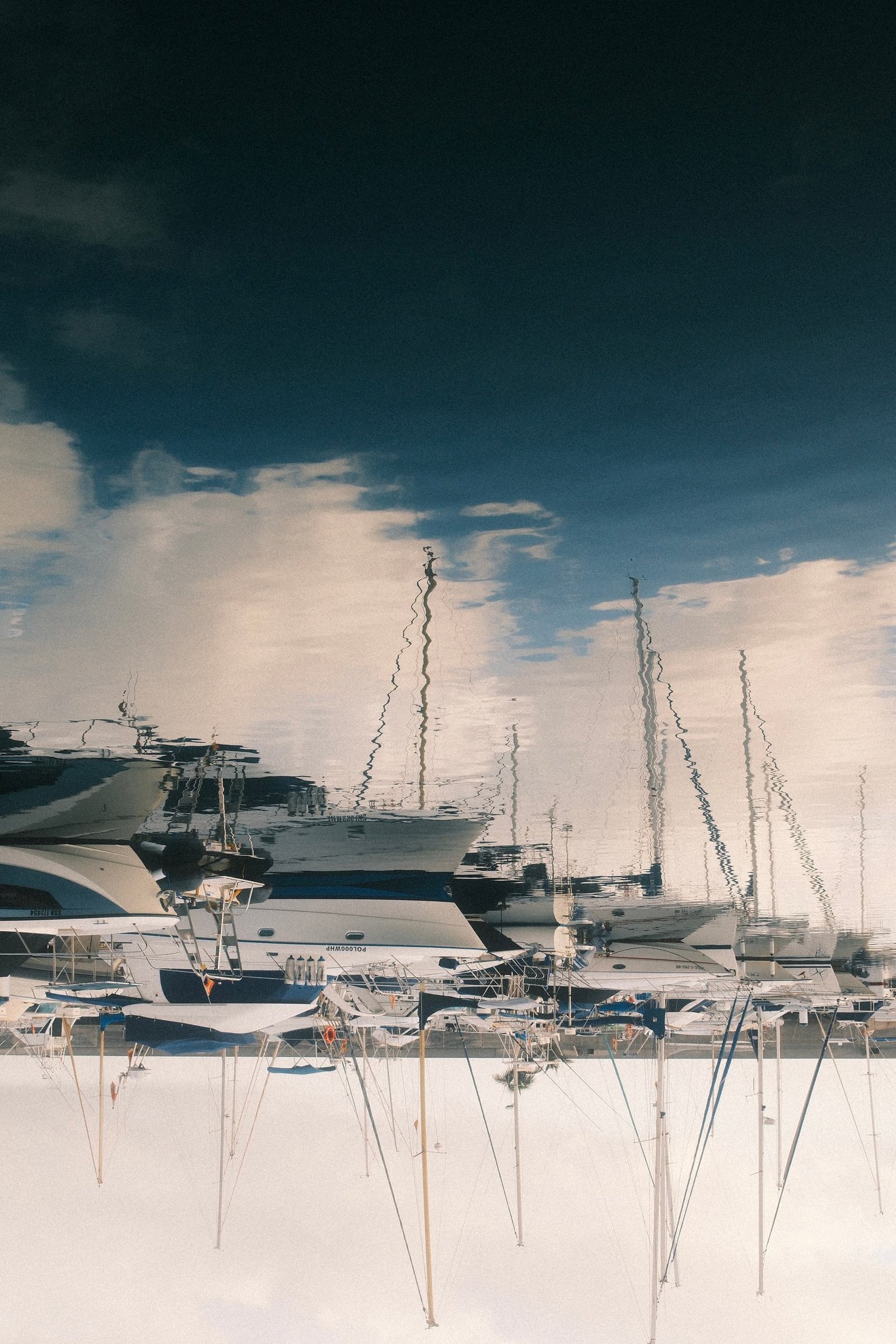 Reflected boats